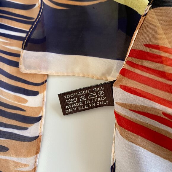 Louis Vuitton Monogram Graffiti Wrap Silk 34"x70" Large Scarf - Picture 3 of 9